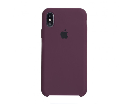 Чохол Original для iPhone X/Xs Copy Колір 37, Rose red 2000000574530