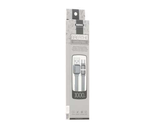 Кабель USB Remax RC-029m Breathe Micro Колір Чорний