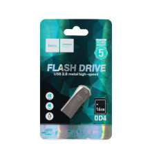 USB флеш-накопичувач Hoco UD4 USB 2.0 16GB Колір Сталевий