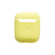 Футляр для навушників AirPods 1/2 Slim Колір Mellow Yellow