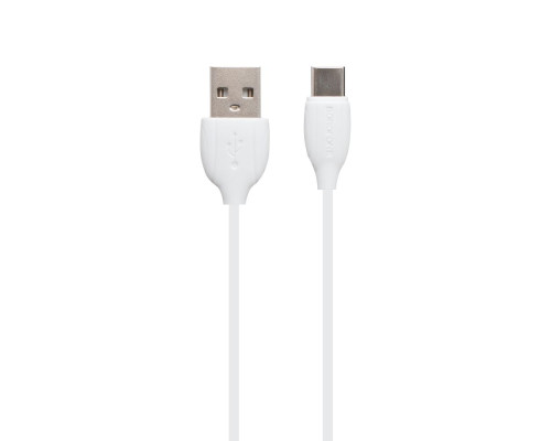 Кабель USB Borofone BX19 Benefit Type-C Колір Білий 6931474701800