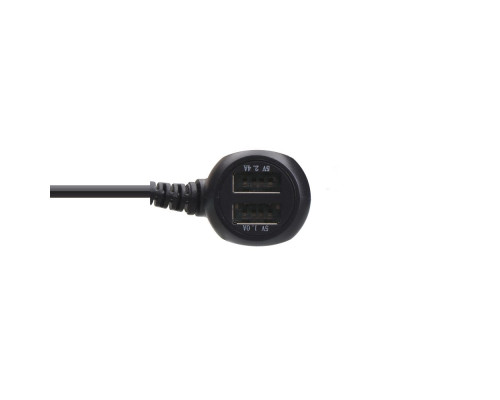 Автомобільний Зарядний Пристрій Mini USB 3400mAh 3.5m Колір Чорний