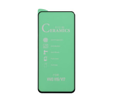 Захисне скло Film Ceramic for Vivo V17 / V19 без упаковки Колір Чорний 2020000145646