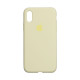 Чохол Silicone Case Full Size (AA) для iPhone Xr Колір 04.Yellow 2020000150640