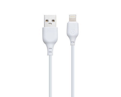 Кабель USB XO NB103 Lightning Колір Бiлий 6920680862719