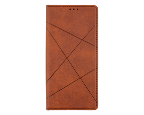 Чохол-книжка Business Leather для Samsung Galaxy S21 Ultra 5G (G998) Колір Коричневий 2020000204336