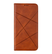 Чохол-книжка Business Leather для Xiaomi Poco M3 / Redmi 9T Колір Brown 2020000208341