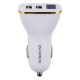 Автомобільний Зарядний Пристрій Borofone BZ11 Digital Display 2USB 2.1A Колір Чорний 6931474707093