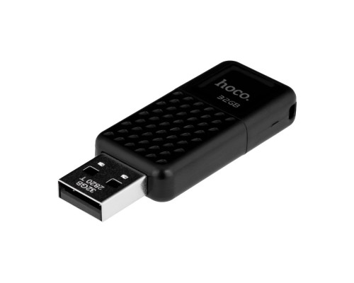 USB флеш-накопичувач Hoco UD6 USB 2.0 32GB Колір Чорний