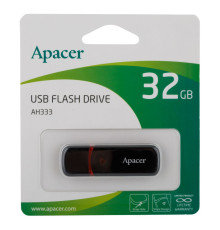 USB флеш-накопичувач Apacer AH333 32gb Колір Чорний
