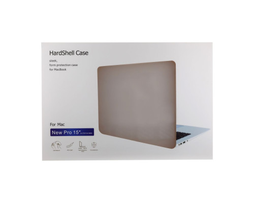 Чохол HardShell Case for MacBook 15.4 Pro Колір Black