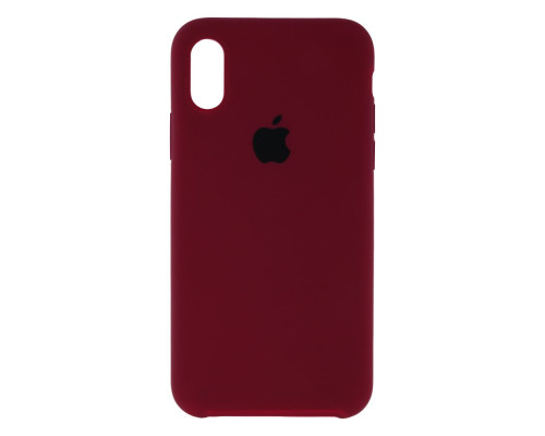 Чохол Original для iPhone X/Xs Copy Колір 37, Rose red 2000000574530