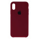 Чохол Original для iPhone X/Xs Copy Колір 37, Rose red 2000000574530