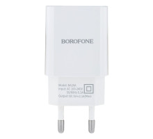 Мережевий Зарядний Пристрій Borofone BA20A Type-C 1USB 2.1A Колір Білий 6931474700742