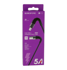 Кабель USB Borofone BX32 Munificent Type-C 1m Колір Чорний 6931474710451