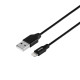 Кабель USB Baseus USB to Lightning 2A 1.2m CALYW Колір Чорний, 01