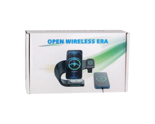 Бездротовий Зарядний Пристрій MagSafe 178 3in1 3.0A Колір Бiлий 2020000333647