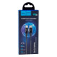 Кабель USB Hoco X14 Double Speed PD 20W Type-C to Lightning 2m Колір Чорний 6931474752208