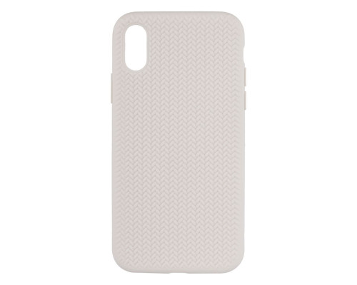 Чохол Silicone Knitted для iPhone X/Xs Copy Колір 5, Antique white