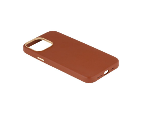 Чохол Leather Case Gold Buttons для iPhone 13 Pro Max Колір 3, Dark Blue