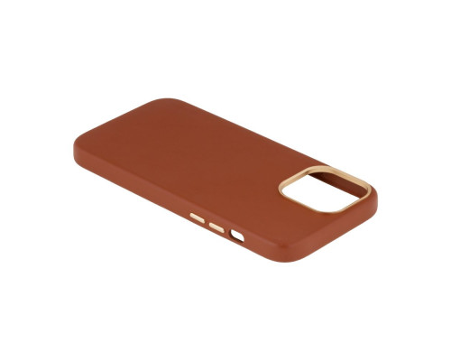 Чохол Leather Case Gold Buttons для iPhone 13 Pro Max Колір 3, Dark Blue