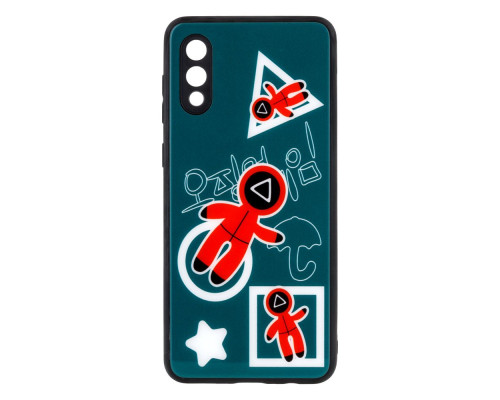 Чохол TPU Glass SG with frame для Samsung Galaxy A02 2021 A022G Колір 09