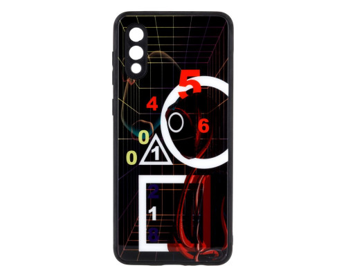 Чохол TPU Glass SG with frame для Samsung Galaxy A02 2021 A022G Колір 09