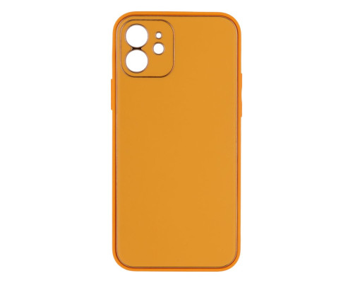 Чохол Leather Gold with Frame without Logo для iPhone 12 Колір 4, Grey