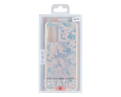 Чохол TPU Ice Abstractions для Samsung Galaxy A52 4G Колір 1, Snow
