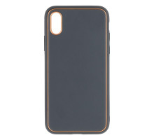 Чохол Leather Gold with Frame without Logo для iPhone X/Xs Колір 4, Grey 2020000265023