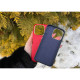 Чохол Leather Case Gold Buttons для iPhone 13 Pro Max Колір 3, Dark Blue