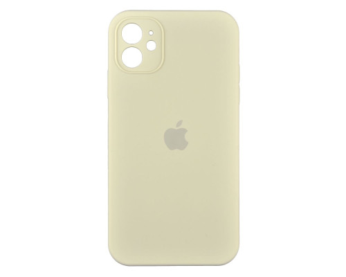 Чохол Silicone Case Square Full Camera для iPhone 11 Колір 09.White 2020000282051