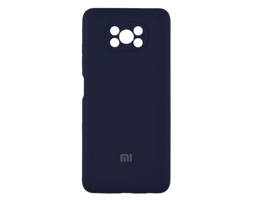 Чохол Full Case HQ with frame для Xiaomi Poco X3/X3 Pro Колір 08, Dark blue