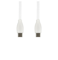 Кабель USB Borofone BX19 60W Type-C to Type-C Колір Бiлий 6931474752048