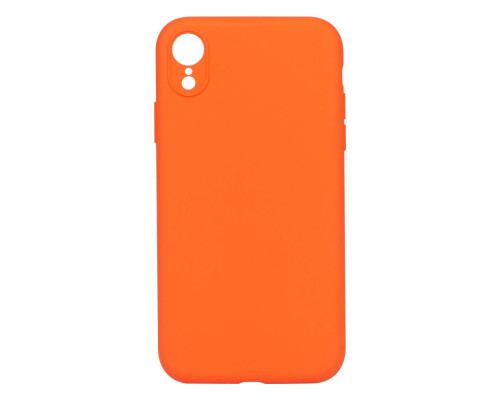 Чохол Silicone Case Full Camera no logo для iPhone Xr Колір 13, Orange 2020000293330