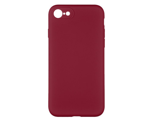 Чохол Silicone Case Full Camera no logo для iPhone 7/8/SE2 Колір 56, Wine red 2020000289944