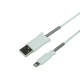 Кабель USB Hoco X24 Pisces Lightning Колір Белый