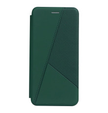 Чохол-книжка шкіра Twist для Samsung Galaxy A03s Колір 3, Dark Green 2020000307242