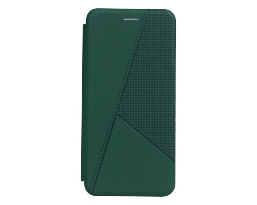 Чохол-книжка кожа Twist для Samsung Galaxy A03s Колір 3, Dark Green 2020000307242