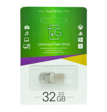 USB OTG флеш-накопичувач 3.0 Type C 32GB T&G металева серія 104 Колір Сталевий 4711472588816