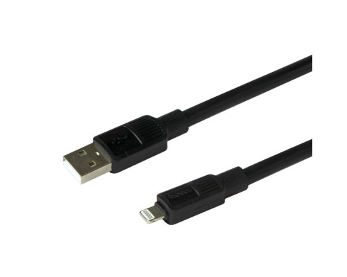 Кабель USB Hoco X84 Lightning Колір Чорний 6931474770967