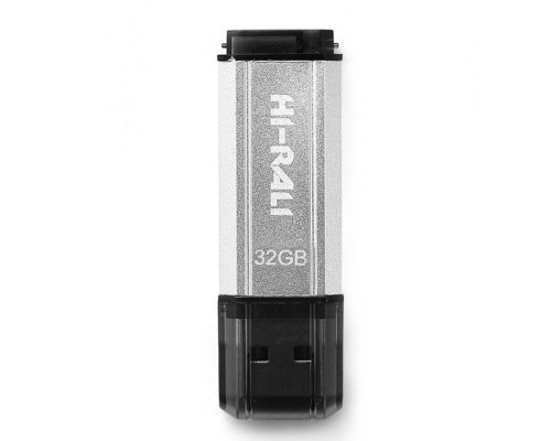 USB флеш-накопичувач Hi-Rali Stark 32gb Колір Сталевий 4711472588700