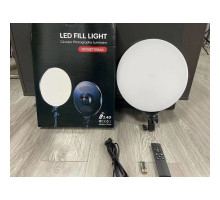Лампа LED Camera Light Circular 32cm Remote (M666) Колір Чорний