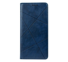 Чохол-книжка Business Leather для Realme Q3t Колір Blue 2020000320265