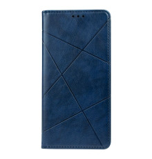 Чохол-книжка Business Leather для Realme Q3t Колір Blue 2020000320265