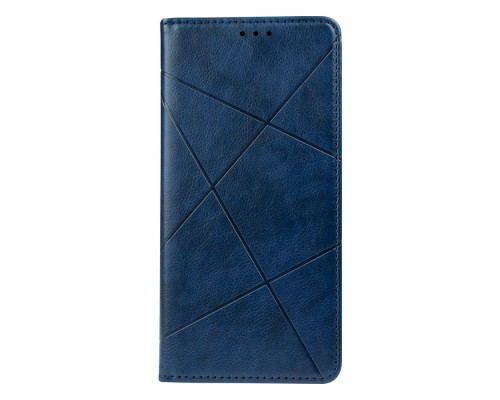 Чохол-книжка Business Leather для Realme Q3t Колір Blue 2020000320265