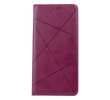 Чехол-книжка Business Leather для Xiaomi Mi 12  Колір Bordo 2020000319771