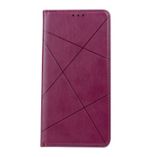 Чехол-книжка Business Leather для Xiaomi Mi 12  Колір Bordo 2020000319771