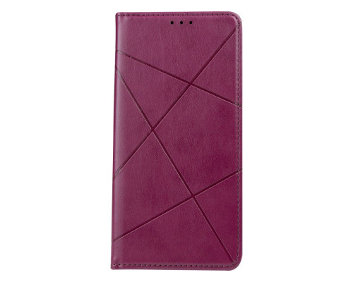 Чехол-книжка Business Leather для Xiaomi Mi 12  Колір Bordo 2020000319771