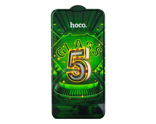 Захисне скло Hoco G12 5D for Apple Iphone 13/13 Pro/14 25 шт Колір Чорний